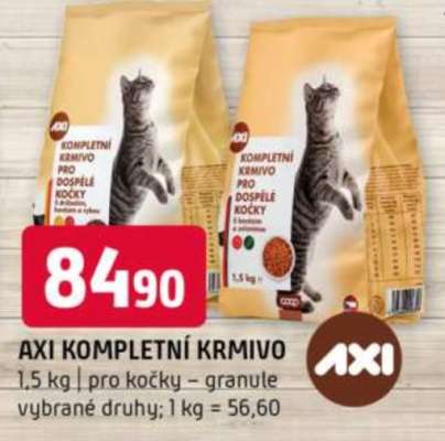 AXI KOMPLETNÍ KRMIVO