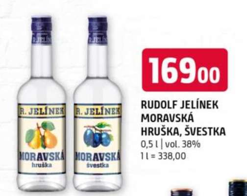 RUDOLF JELÍNEK MORAVSKÁ HRUŠKA, ŠVESTKA