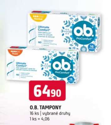 o.b. Tampony