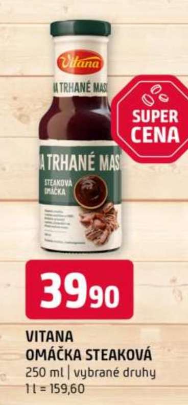 VITANA OMÁČKA STEAKOVÁ