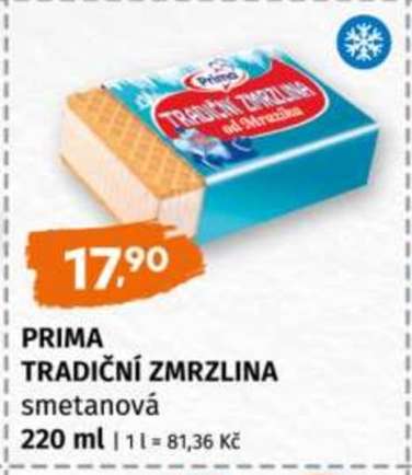 Prima Tradiční Zmrzlina