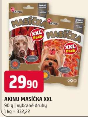 AKINU MASÍČKA XXL