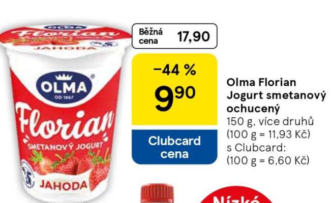Olma Florian Jogurt smetanový ochucený