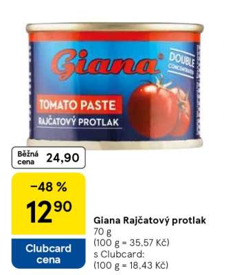 Giana Rajčatový protlak
