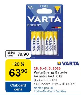 Varta Energy Baterie