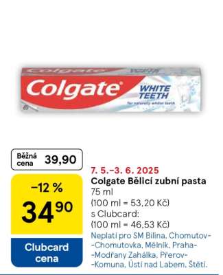 Colgate Bělící zubní pasta