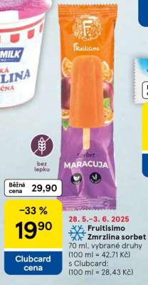 Fruitisimo Zmrzlina sorbet