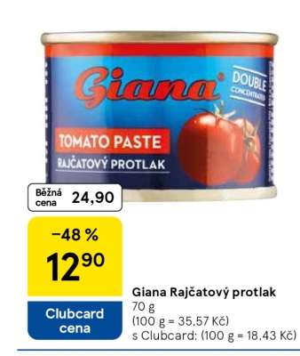 Giana Rajčatový protlak