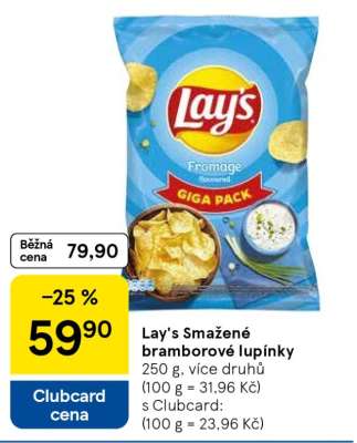 Lay's Smažené bramborové lupínky