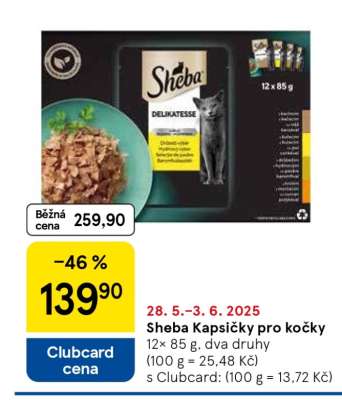 Sheba kapsičky pro kočky