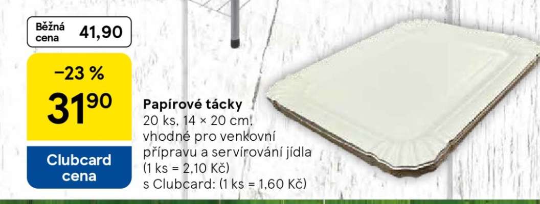PAPÍROVÉ TÁCKY*