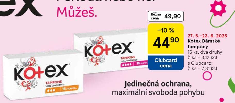 Kotex Dámské tampony