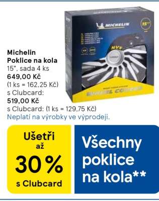 Michelin Poklice na kola