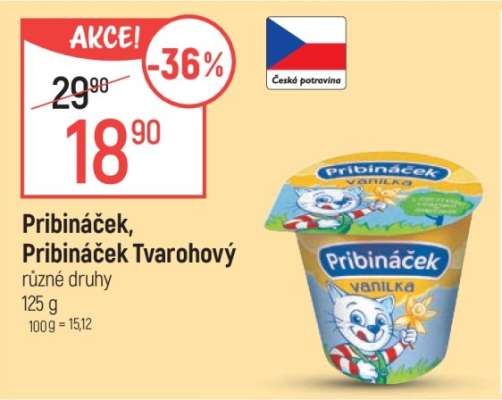 Pribináček, Pribináček Tvarohový