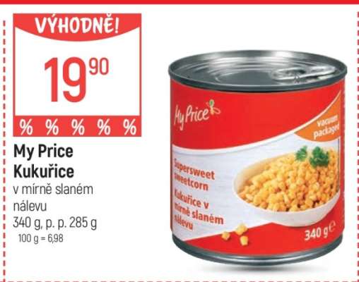 My Price Kukuřice