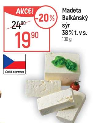 Madeta Balkánský sýr
