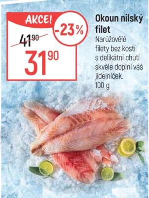 Okoun nilský filet