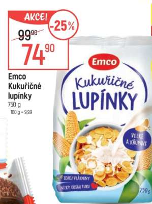 Emco kukuřičné lupínky