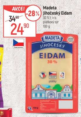 Madeta Jihočeský eidam