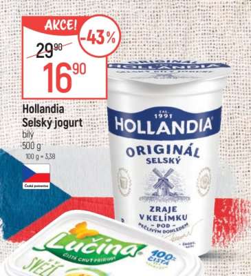 Hollandia Selský jogurt bílý