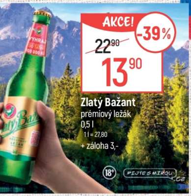 Zlatý Bažant Prémiový ležák**