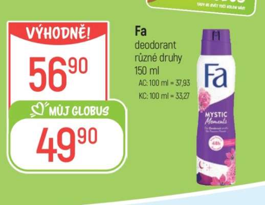 Fa deodorant