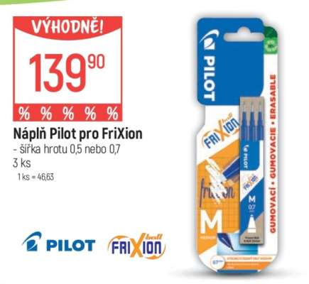 Náplň Pilot pro FriXion
