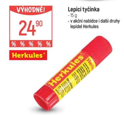 Lepicí tyčinka Herkules