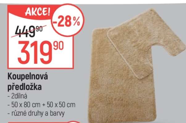Koupelnová předložka