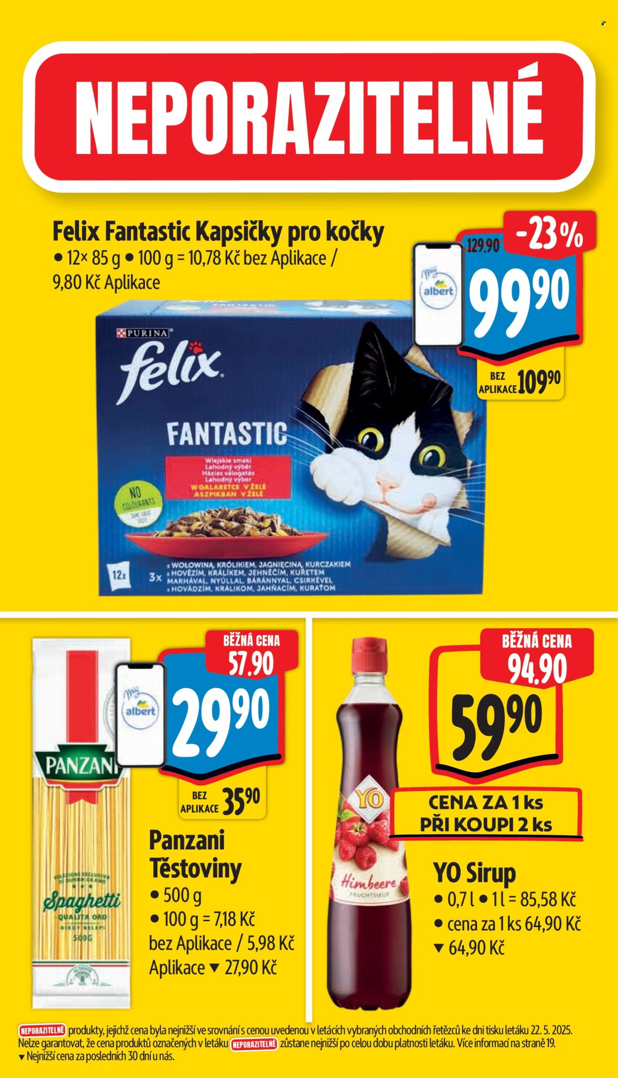 Leták Albert Supermarket - 28.5.2025 - 3.6.2025. Strana 1