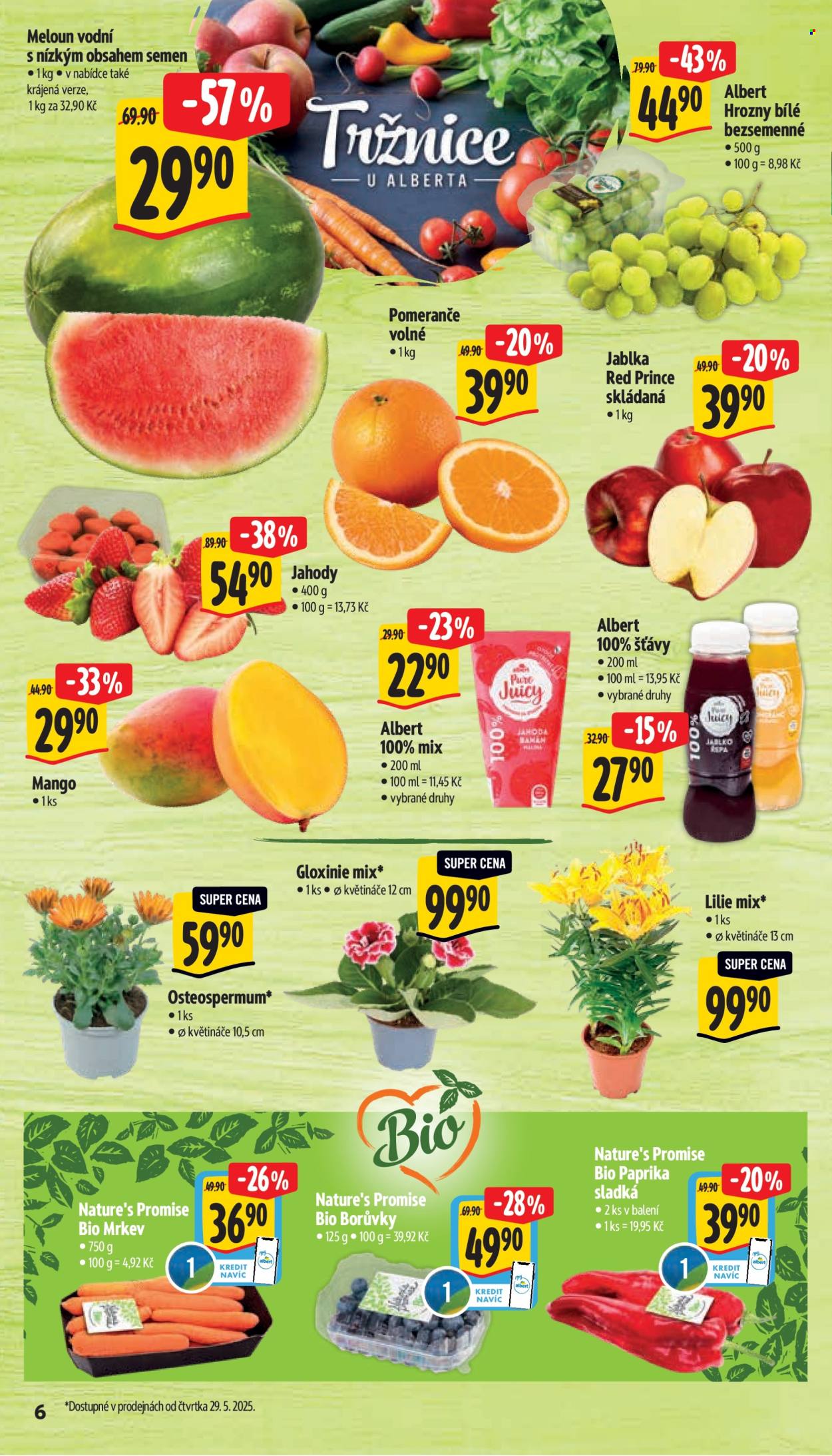 Leták Albert Supermarket - 28.5.2025 - 3.6.2025. Strana 1