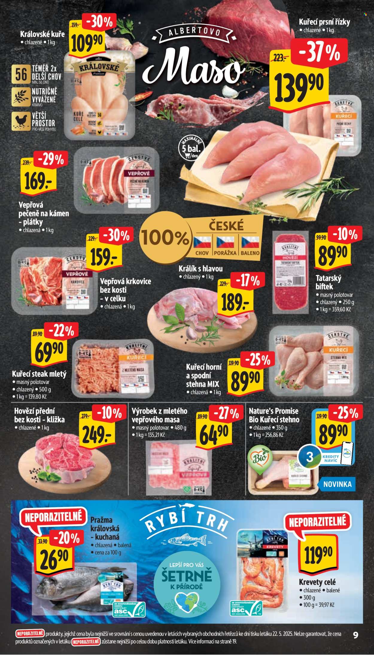 Leták Albert Supermarket - 28.5.2025 - 3.6.2025. Strana 1
