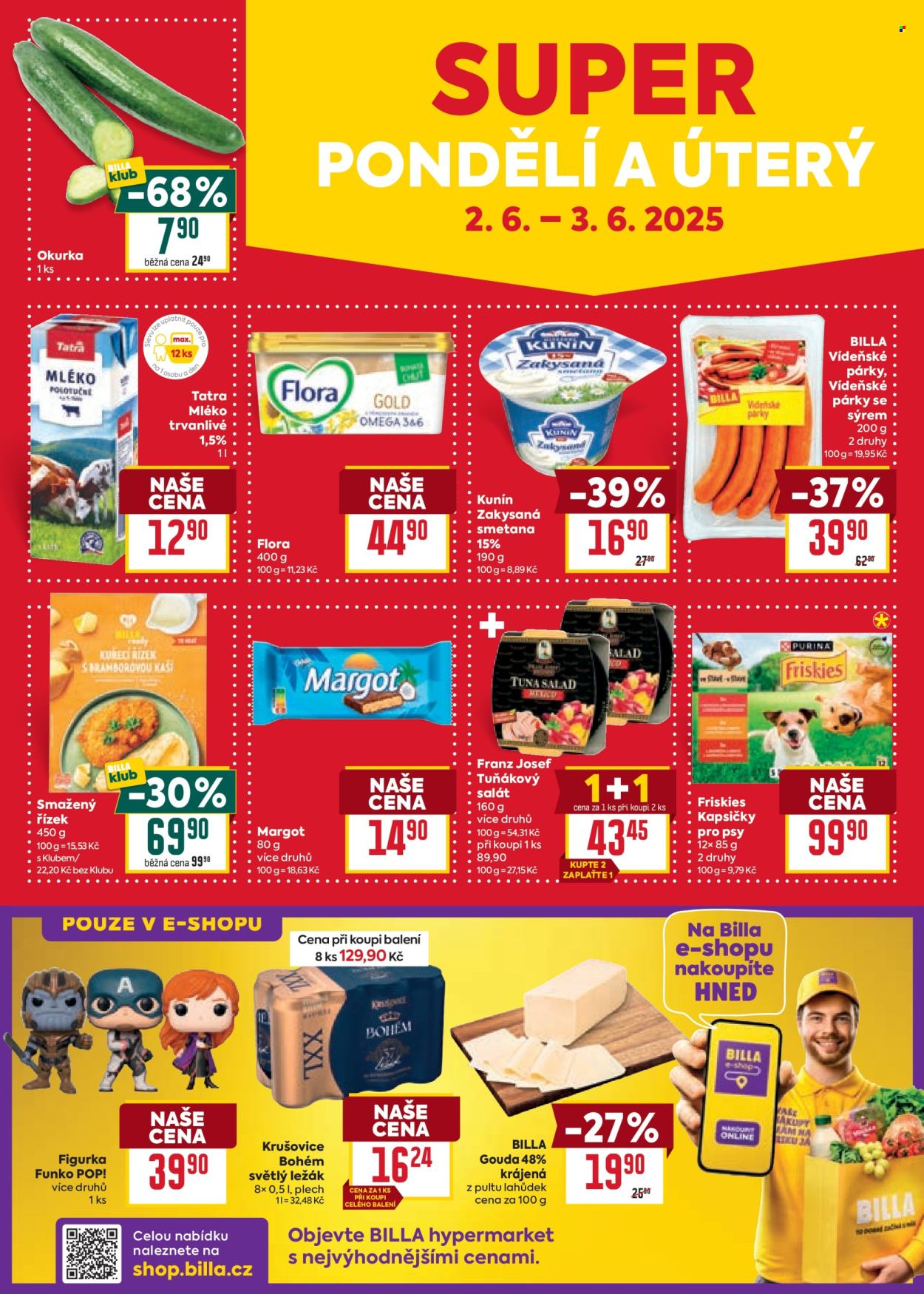 Leták BILLA - 28.5.2025 - 3.6.2025. Strana 1