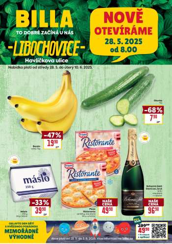 Leták BILLA - 28.5.2025 - 10.6.2025.
