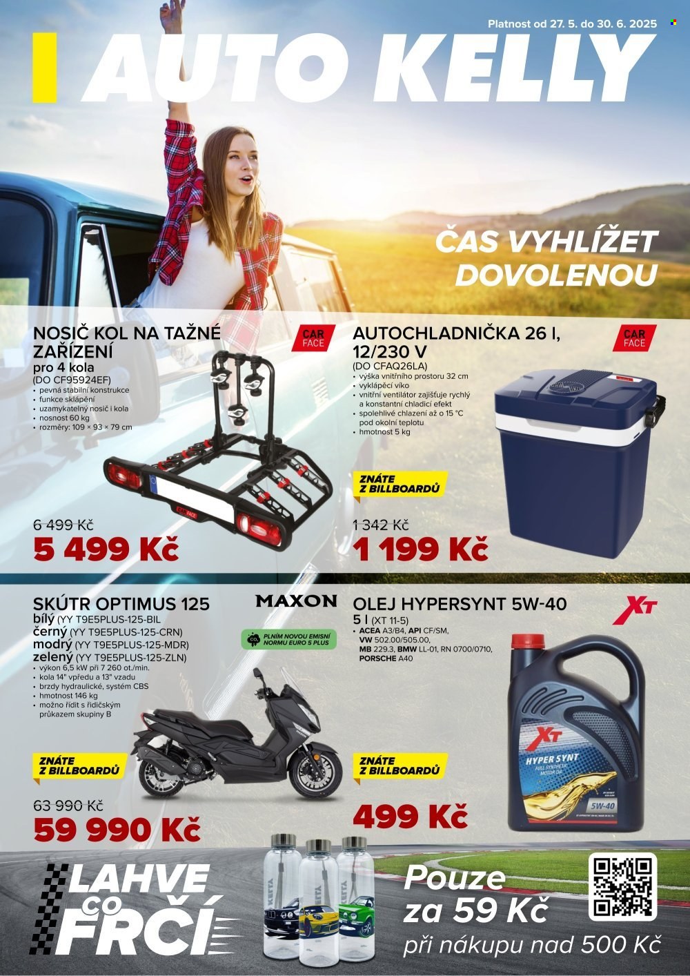 Leták AUTO KELLY - 27.5.2025 - 30.6.2025. Strana 1