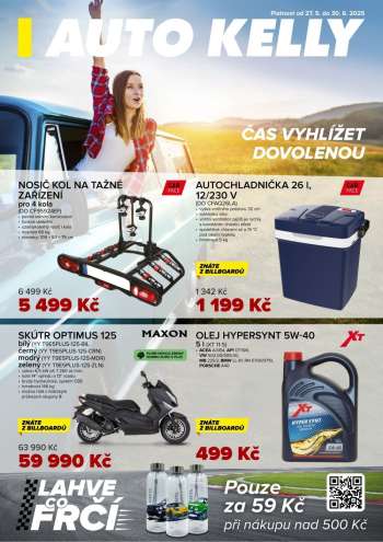 Leták AUTO KELLY - 27.5.2025 - 30.6.2025.