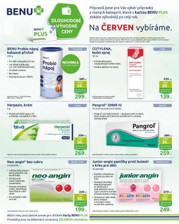 Leták BENU Lékárna - 1.6.2025 - 30.6.2025.