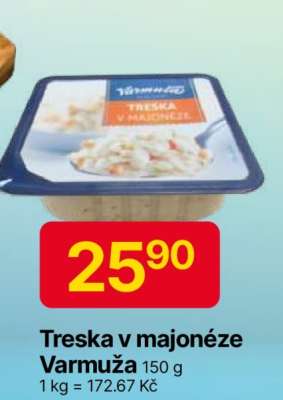 Treska v majonéze Varmuža