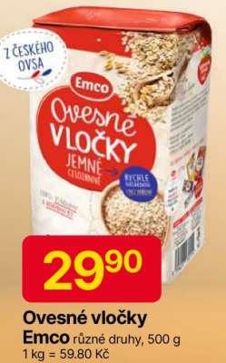 Ovesné vločky