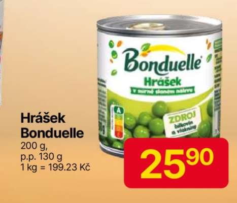 Hrášek Bonduelle