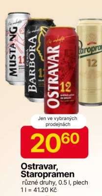 Ostravar, Staropramen
