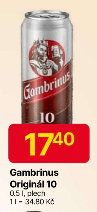 Gambrinus Originál 10
