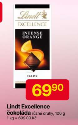 Lindt Excellence Čokoláda