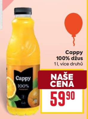 Cappy 100% džus