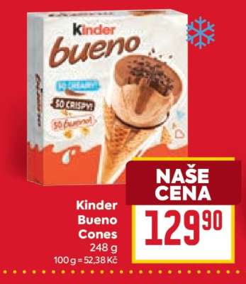 Kinder Bueno Cones