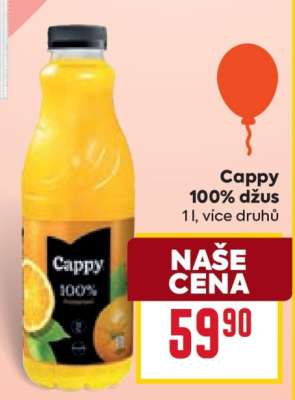 Cappy 100% džus