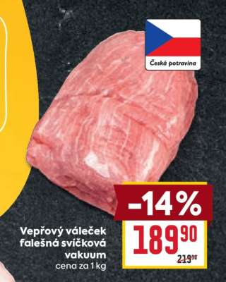 Vepřový váleček falešná svíčková vakuum