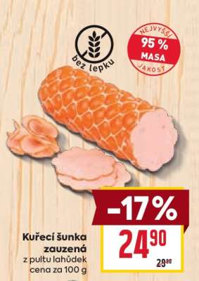 Kuřecí šunka zauzená