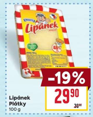Lipánek plátky