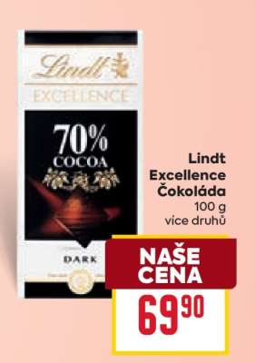 Lindt Excellence Čokoláda